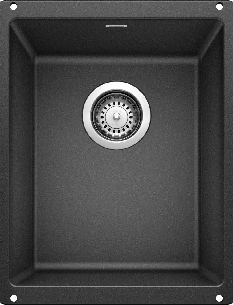 Blanco Precis 18.11"x13.78" 1 Basin Granite Kitchen Sink, Anthracite