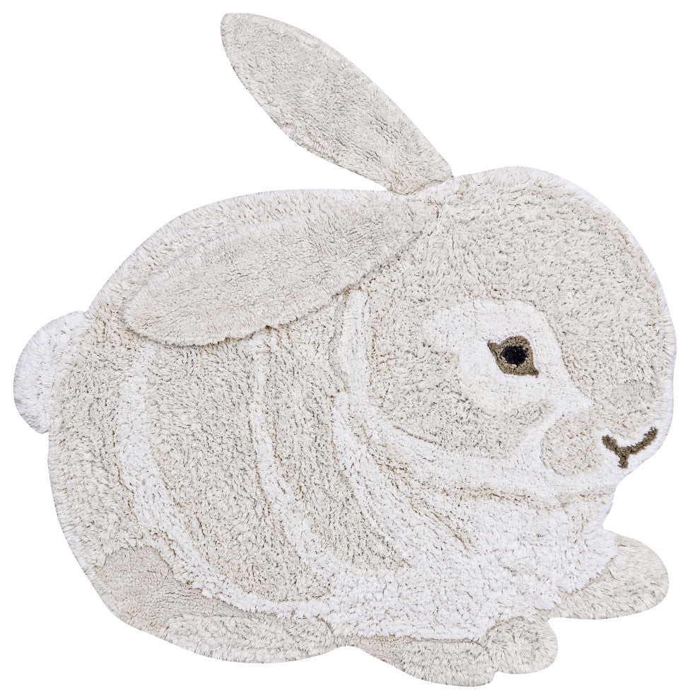 Bunny Washable Animal Rug