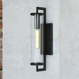 Vaxcel Lighting T0604 Morgan Park 20" Tall Outdoor Wall Sconce - Matte Black