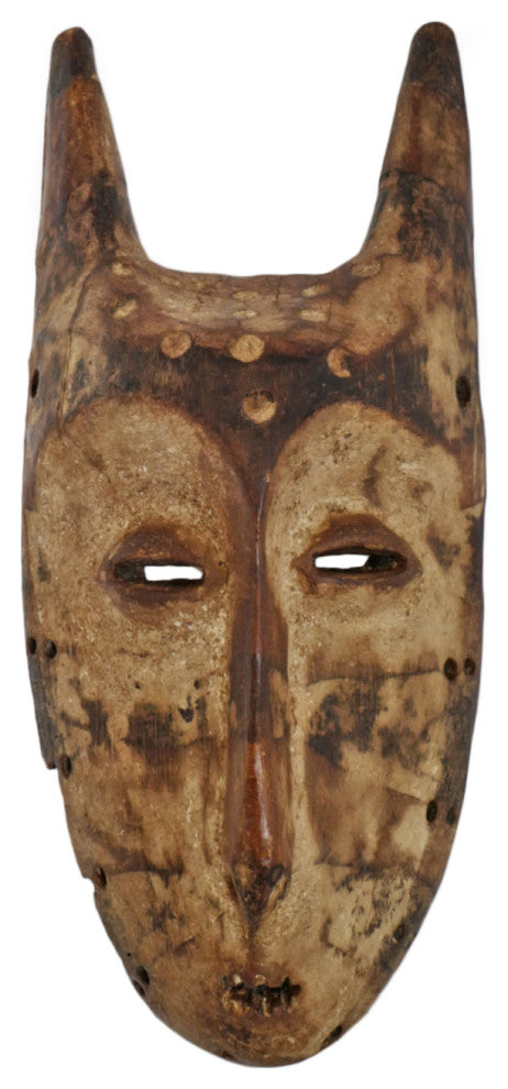 Consigned Old Lega Horn Mask