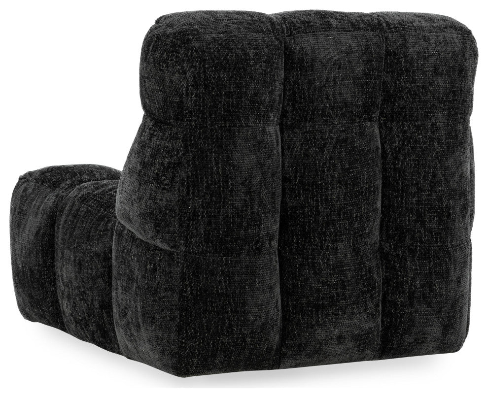 Roba Upholstered Fabric Swivel Lounge Chair