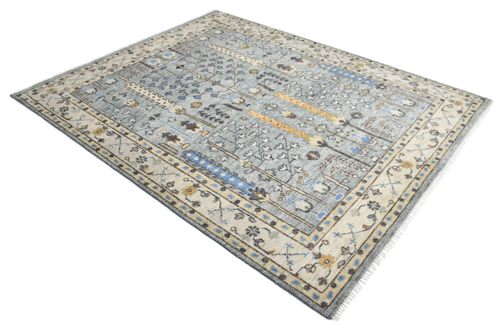 Sydney, Handmade Area Rug 6' 0" x 9' 0"