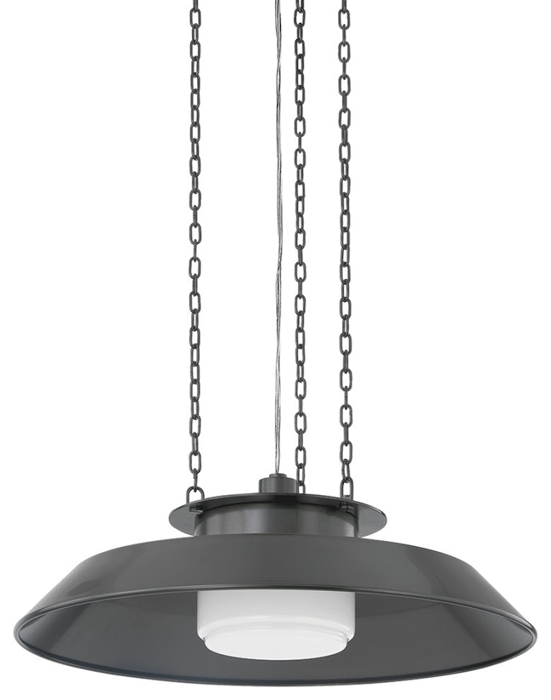 Hudson Valley Woodrow Pendant 22", Distressed Bronze