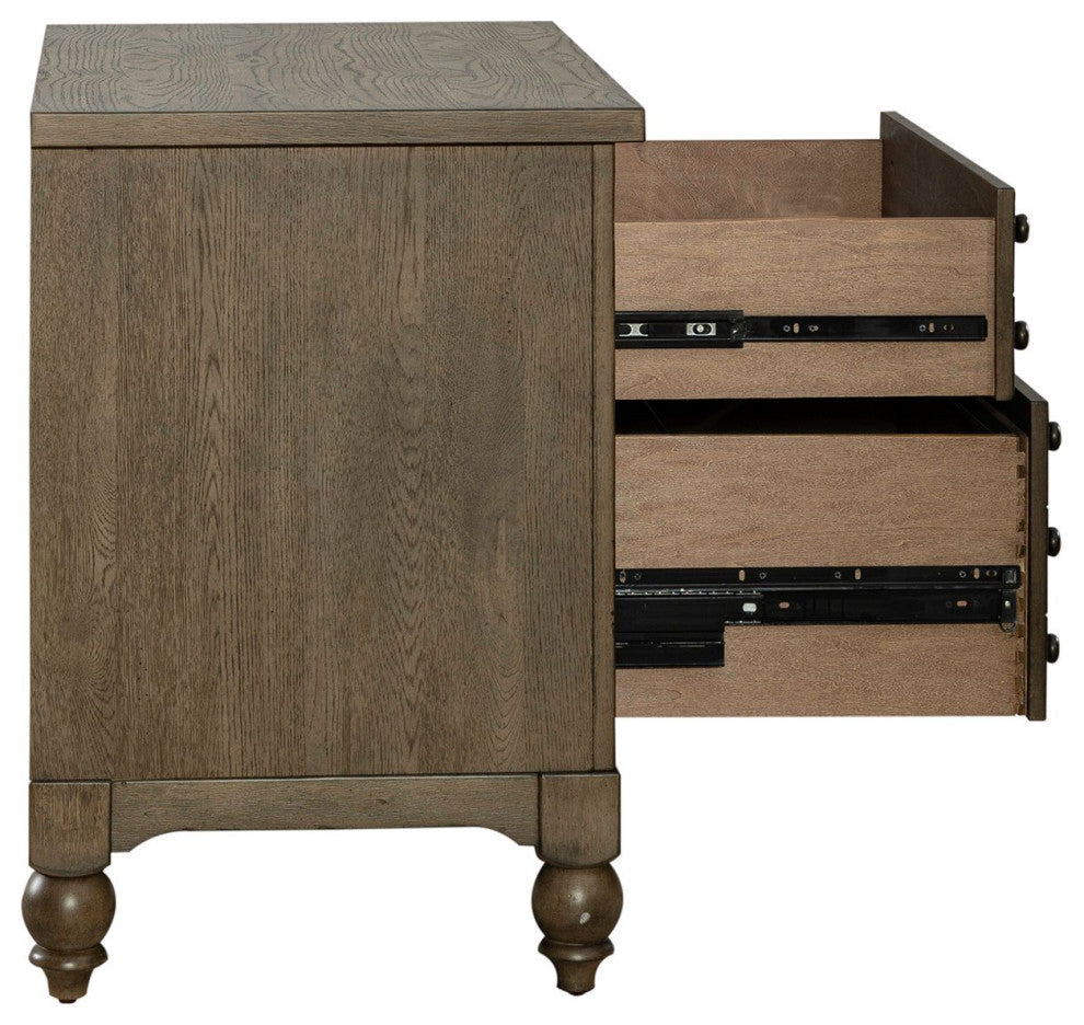 Meadow Farmhouse style Leaning Pier Bookcase