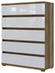NOA Dresser, Country Oak/White