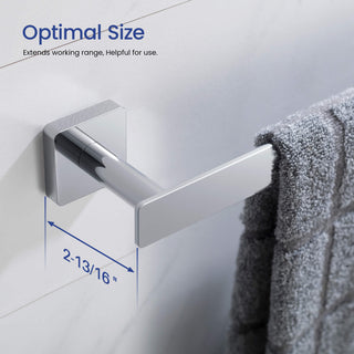 Blaze 4 Piece Bathroom Hardware Set, Chrome