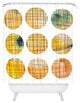 Susanne Kasielke Squared Circle Shower Curtain