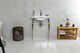 Fauceture KVPB24187W1PN 24" Console Sink, Legs, Single Hole
