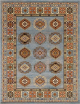 Noori Rug Traditional Lavon Blue/Beige Runner