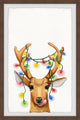 "Antler Decor" Framed Painting Print, 16x24
