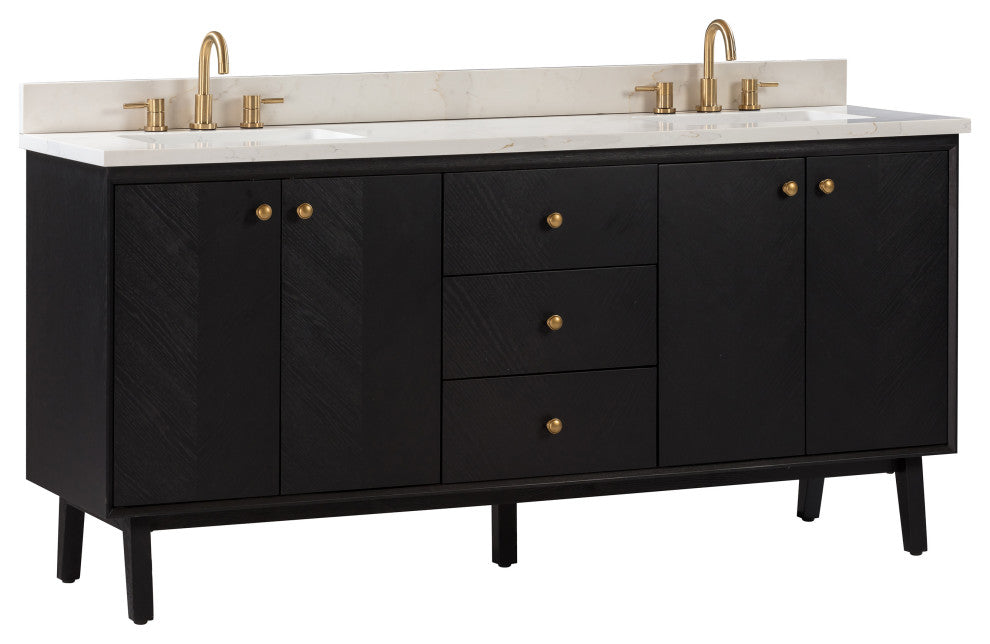Adelle Vanity Combo Collection, Black, 73