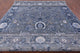 8' 11" X 11' 11" Hand Knotted Persian Wool and Silk Rug Q6956