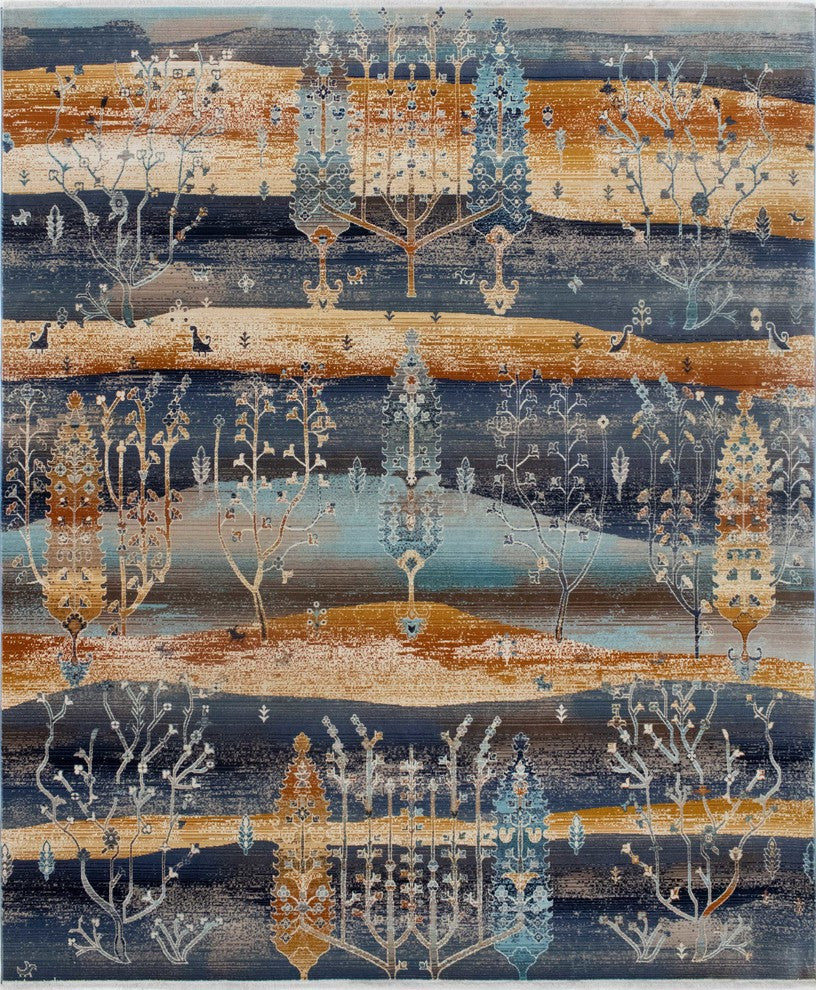 Noori Rug Latif Albertha Blue/Ivory Rug