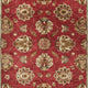 3' X 5' Red Hand Tufted Wool Traditional Floral Indoor Area Rug