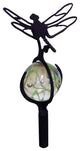 Dragonfly Marble Garden Stake
