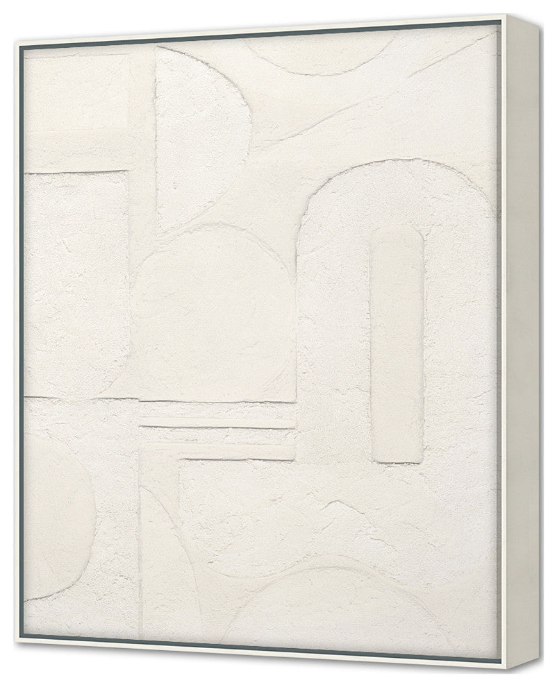 Cirrus Fine Art Print, White, 50"x40"