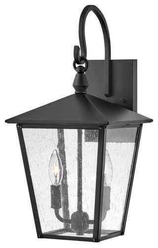 Hinkley Huntersfield Medium Wall Mount Lantern, Black