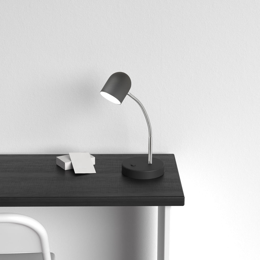 5W Table Lamp, Satin Black Finish
