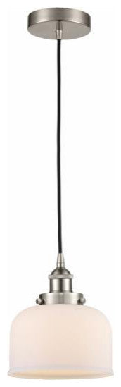 Innovations 616-1PH-SN-G71 1-Light Mini Pendant, Brushed Satin Nickel