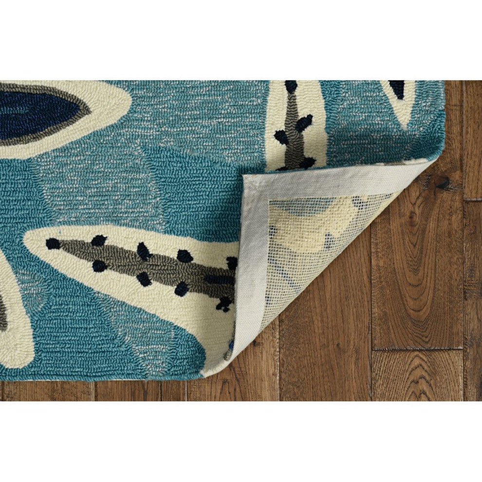 KAS Harbor 4203 Blue Sands Area Rug, 3'x5'