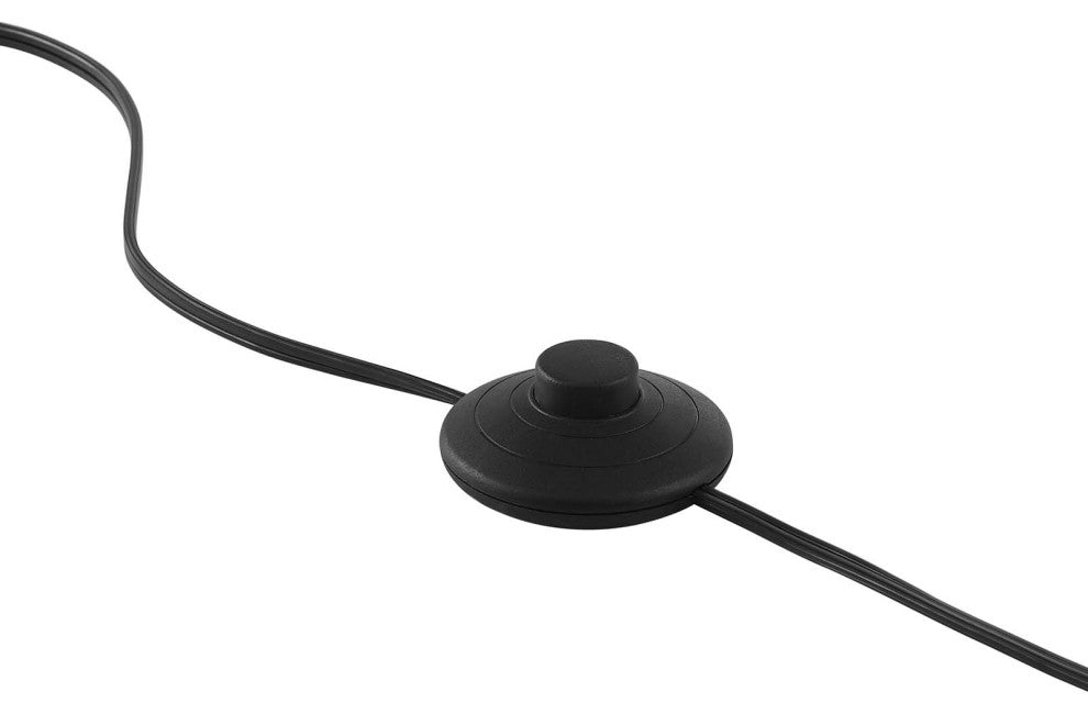 Floor Lamp Light, Black, Glass, Metal, Modern, Mid Century Bistro Hospitality