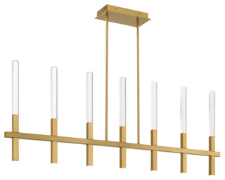 Benicio 7 Light Chandelier, Gold