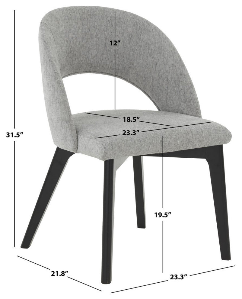 Safavieh Couture Rowland Linen Dining Chair