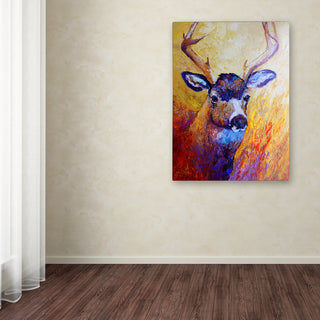 Marion Rose 'Mule Deer Buck' Canvas Art, 24" x 32"