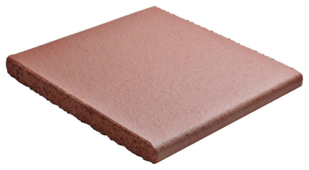 Quarry Bullnose Red Ceramic Floor and Wall Trim