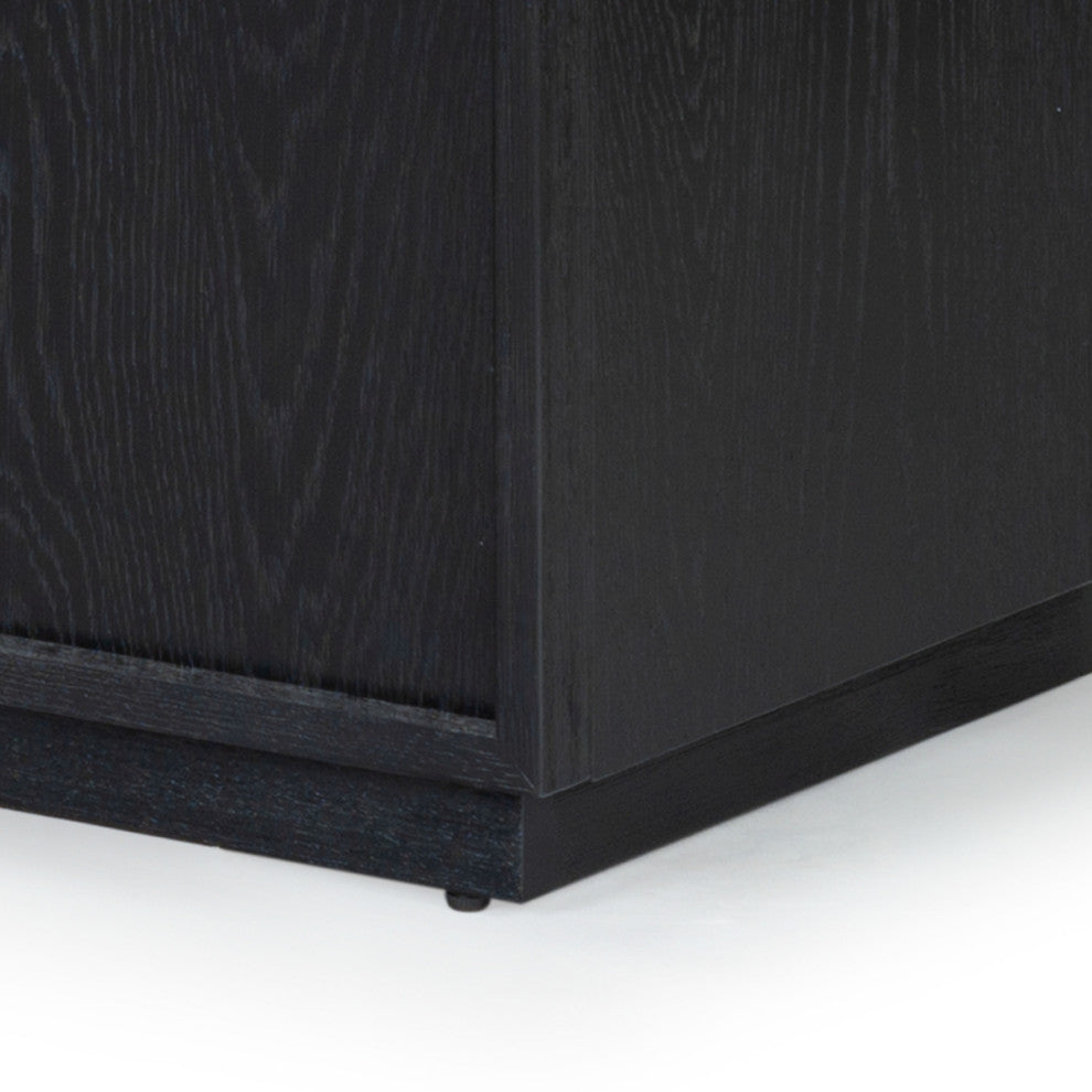 Safavieh Couture Zeus 4 Shelf Wood Bookcase, Black