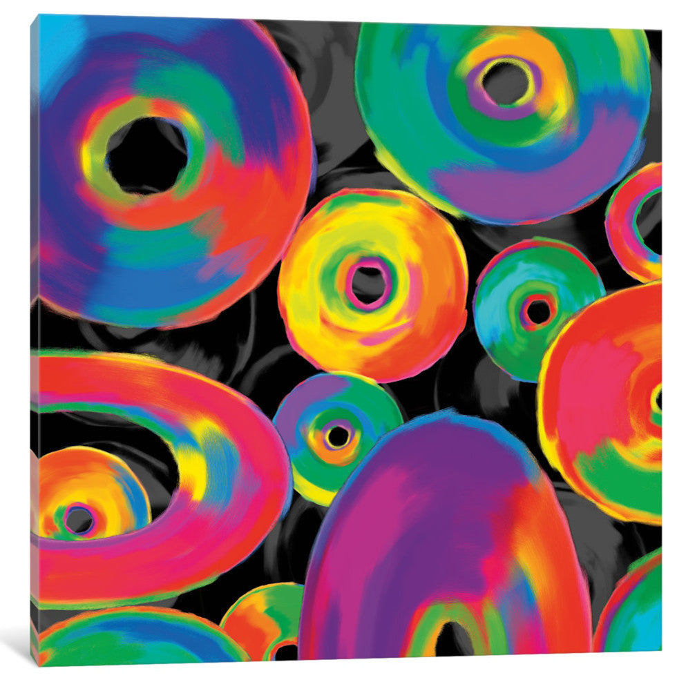 "In Living Color I" by Cameron Rogers, Canvas Print, 12"x12"