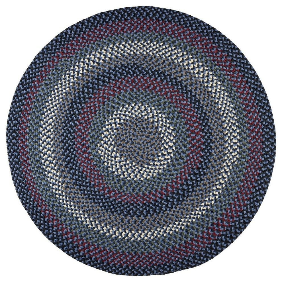 Rhody Rug Mayflower Rug, Old Glory, 8' Round