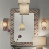 Trinity Wall Sconce, Pale Lavender Agate