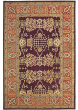 Safavieh Bergama brg190c Rug, Red/Rust, 5'0" X 8'0"