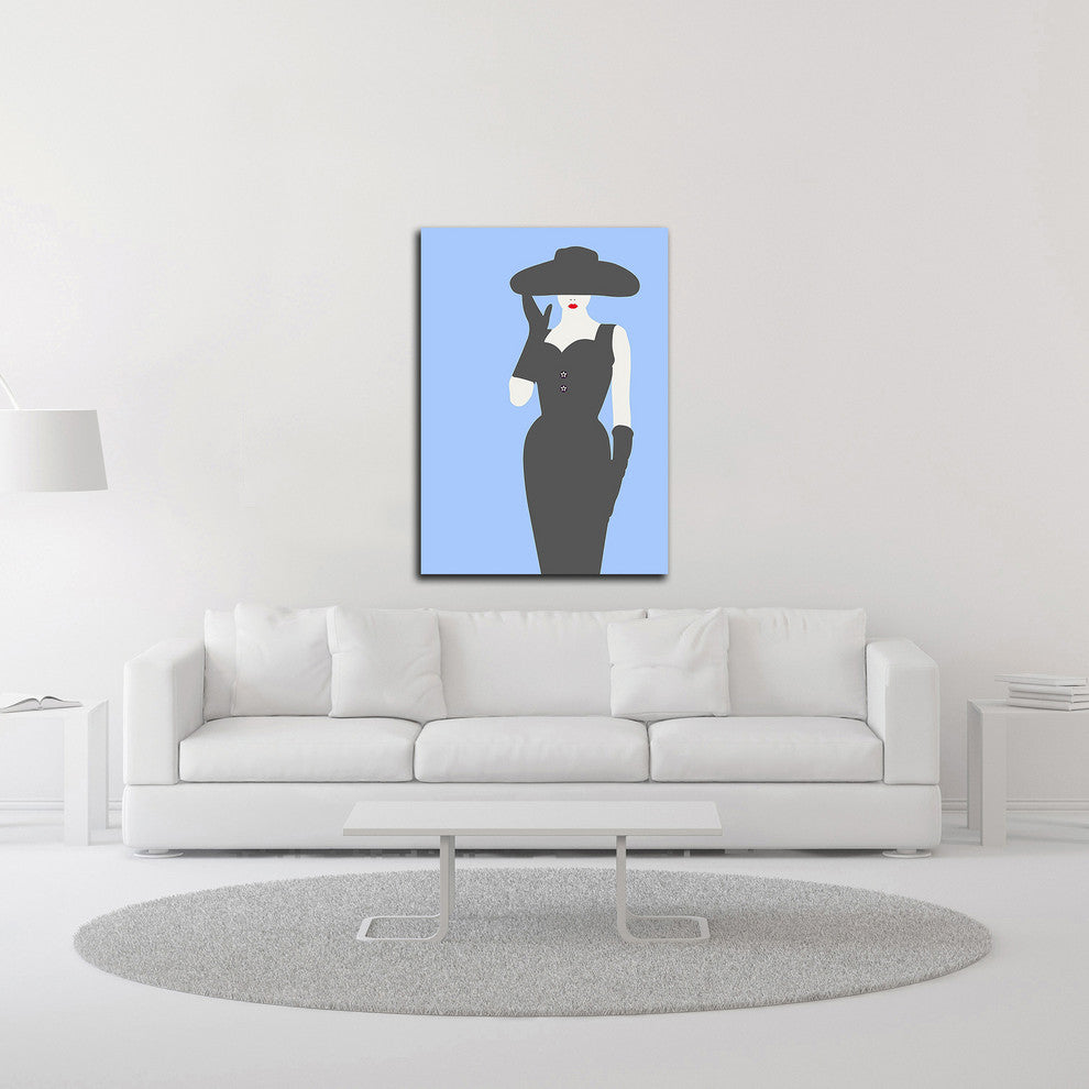 Lady No. 13 by Sean Salvadori, Print on Canvas, 20"x28"
