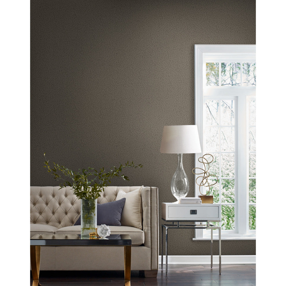 Stretched Hexagons Dark Silver Wallpaper