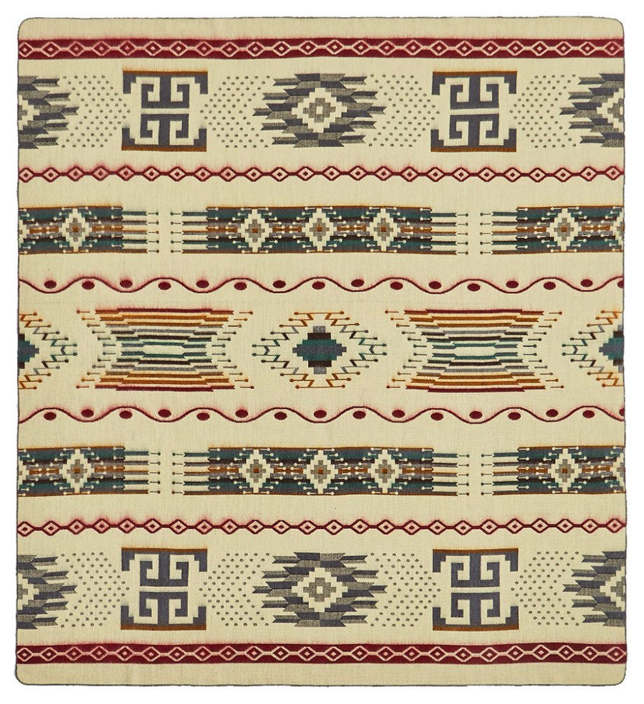 Ultra Soft Southwestern Dot Handmade Woven Blanket