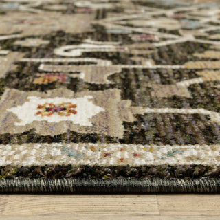 Adeline Vintage Bohemian Brown/ Multi Area Rug Runner 2'3" x 8'