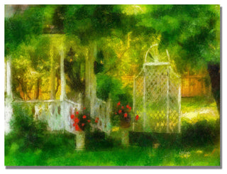 'Secret Garden' Canvas Art by Lois Bryan