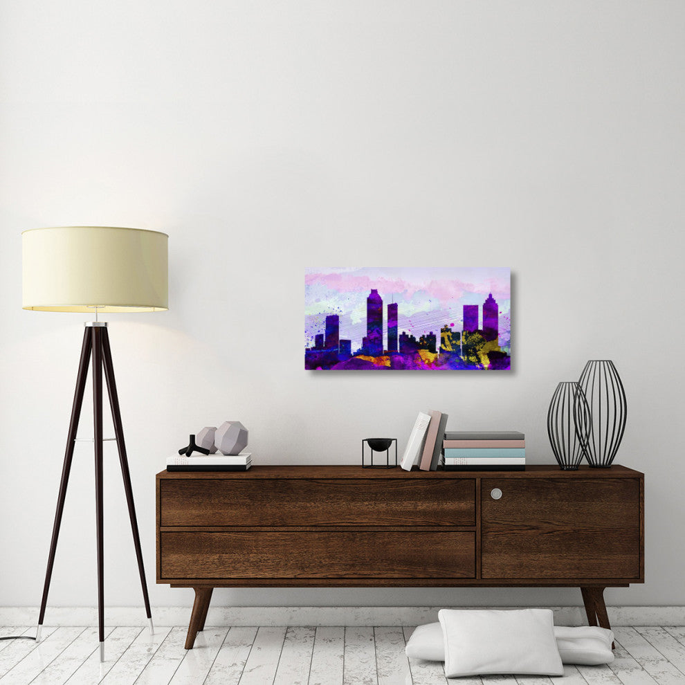 "Atlanta City Skyline" Fine Art Print