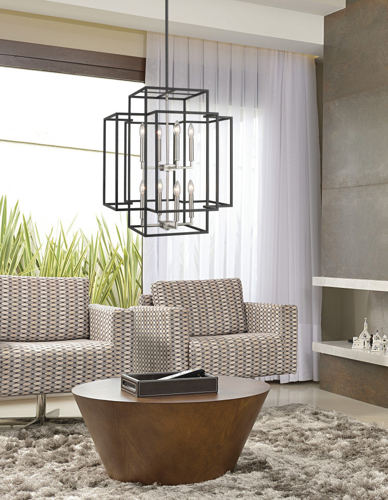 Zlite 454-28BK-BN 8-Light Pendant, Other