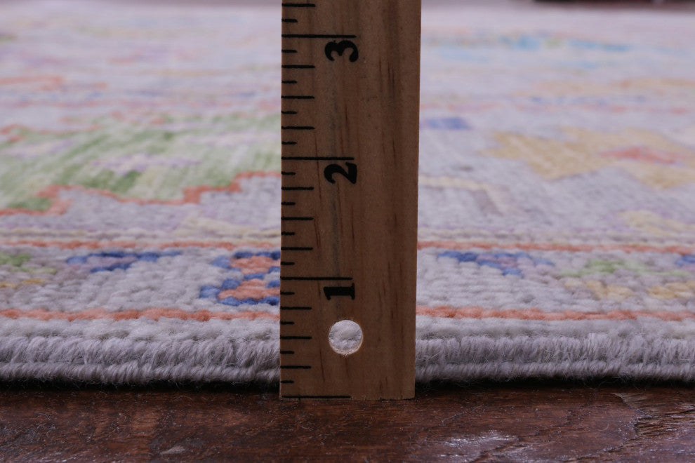 8' 10" X 12' 0" Turkish Oushak Hand Knotted Wool Rug - Q15697