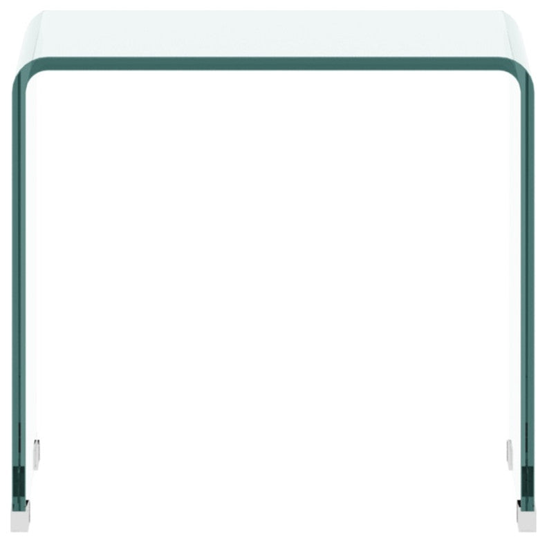 Whole Tempered Glass Coffee Table Clear End Table Transparent Side Table