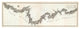 "A General Map of the River Ohio, Plate 2, 1796" Paper Art, 42"x15"