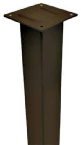 Modern Contemporary Retro Design ,optional Mounting Pole for the RetroBox, Brown