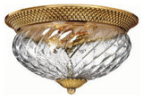 Hinkley Plantation Three Light Flush Mount 4881BB