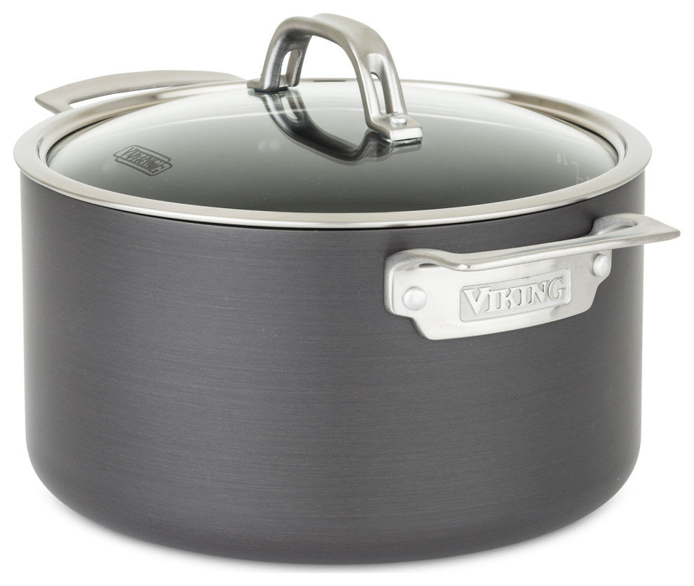 Viking Hard Anodized Nonstick 6 Qt Dutch Oven, 24 cm