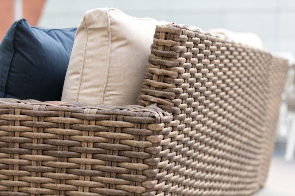 Havana All-Weather Wicker Outdoor Comfort Sectional Sofa