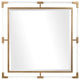 Uttermost Balkan Golden Square Mirror 09714