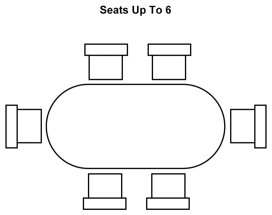Japandi Extendable Dining Table 39"-55" Whitewash 6-Seater Oval&Round Pedestal, Gray